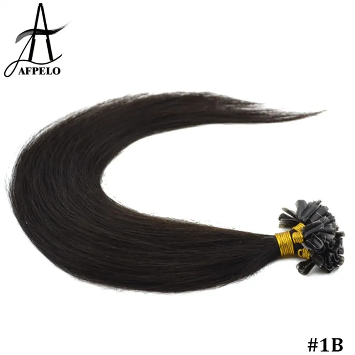 Phần mở rộng tóc chữ U màu đen